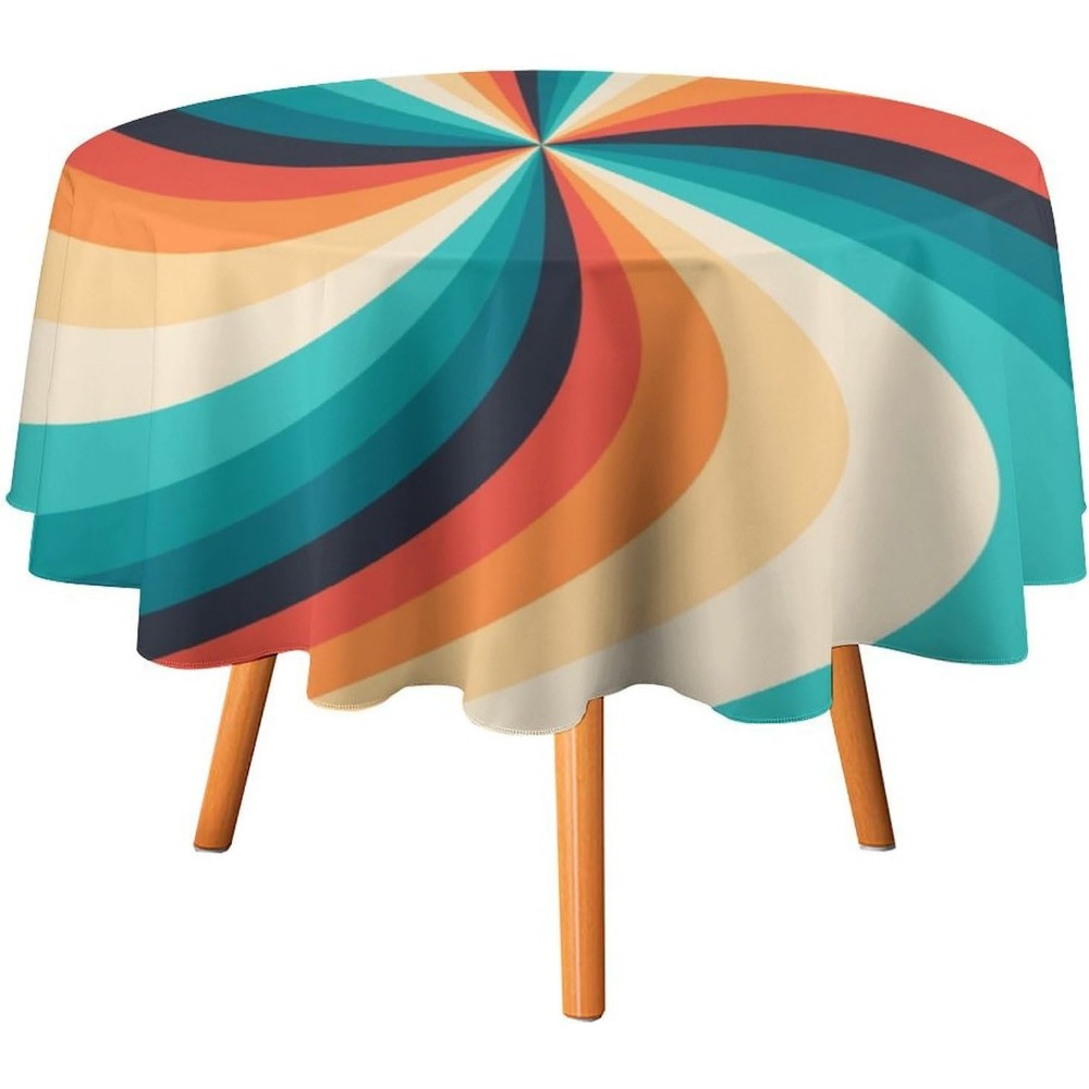 Vintage Groovy Swirl Round Tab – Century Textile & Sewing Supply Avenue C North Saskatoon Sk recenzja i cena
