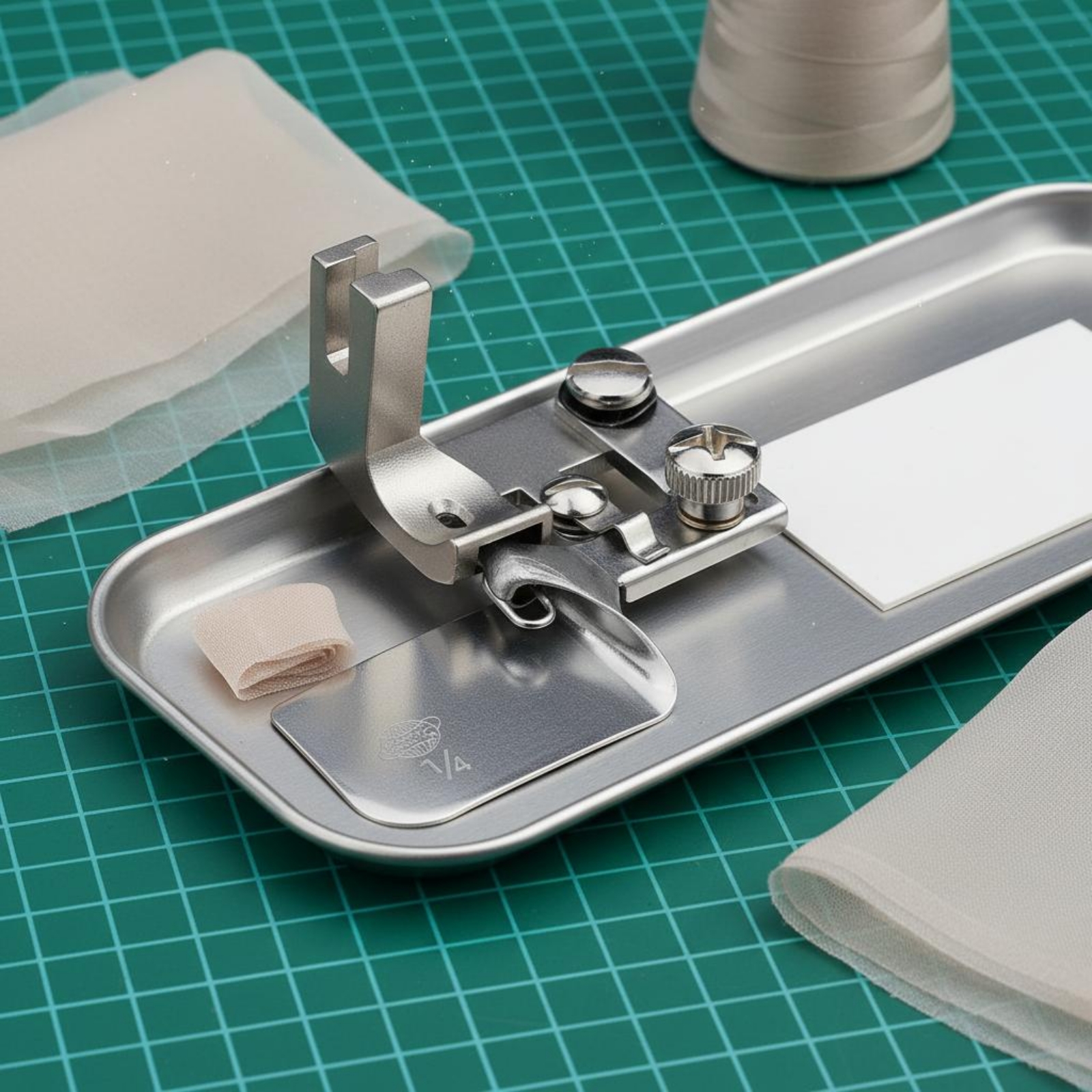 Curved Hem Presser Foot Long-L – Rolled Hem Foot recenzja i cena