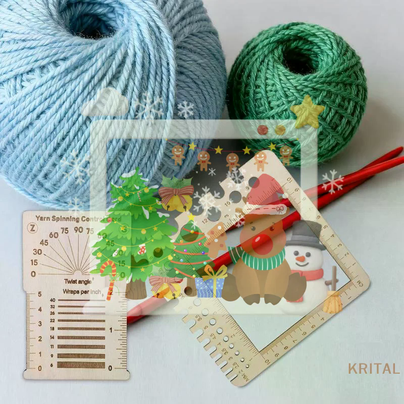 Wood Knitting Needle Gauge Squ – Sewing Lab recenzja i cena