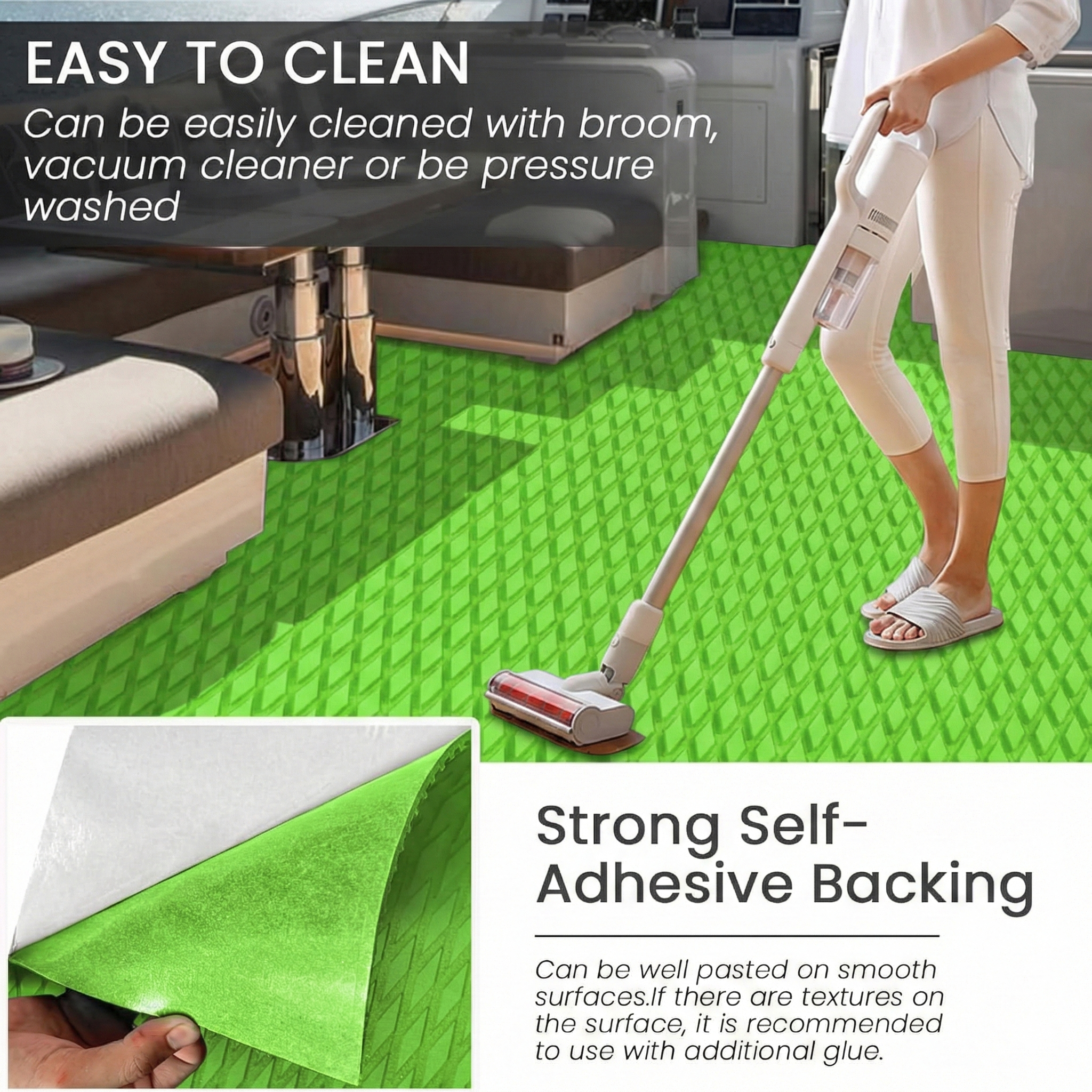 2400x550x5mm EVA Boat Decking  – Cutting Mat Self Heal recenzja i cena