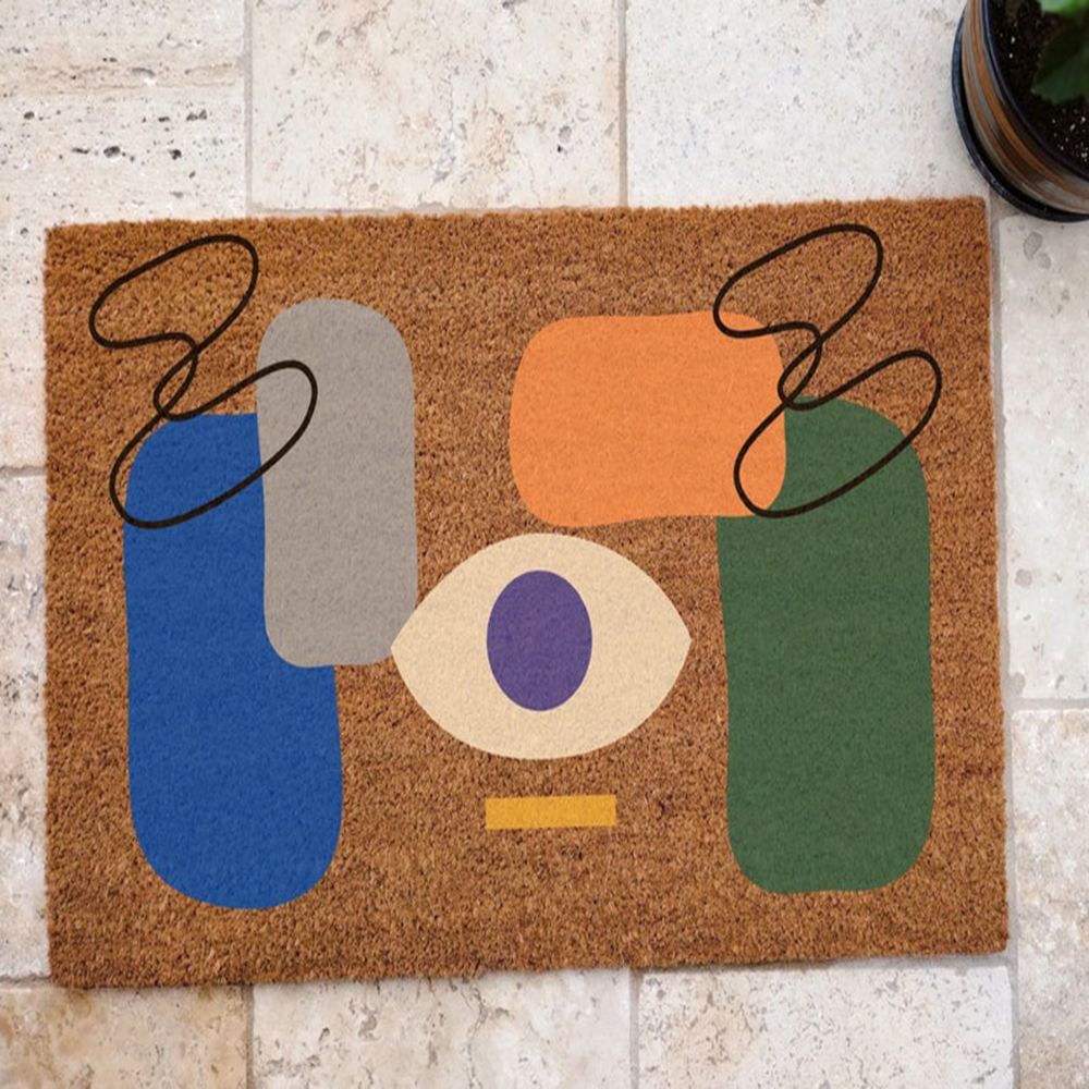 Abstract Coir Doormat Mid Cent – Century Textile & Sewing Supply Avenue C North Saskatoon Sk recenzja i cena