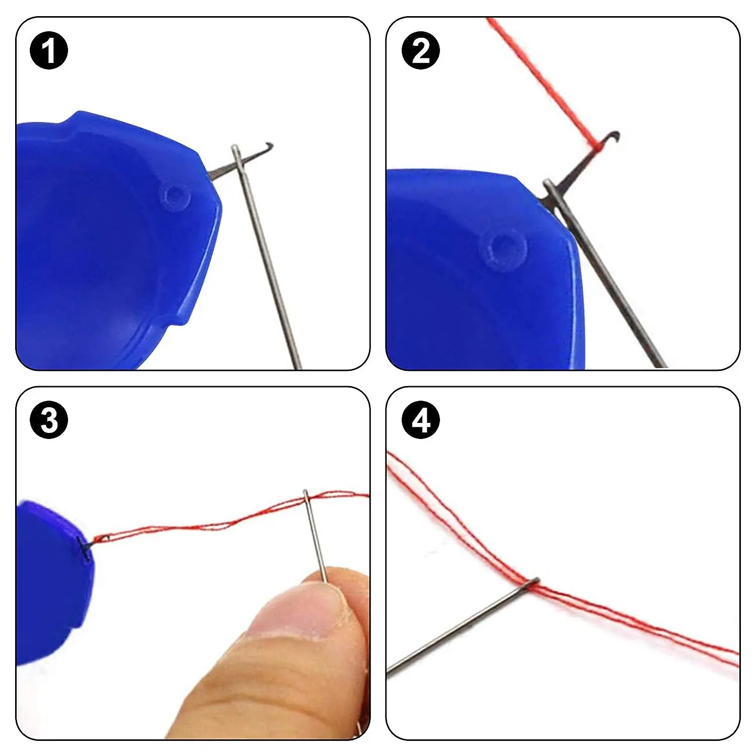 6Pcs Needle Threader Stitch In – Needle Threader Tool recenzja i cena