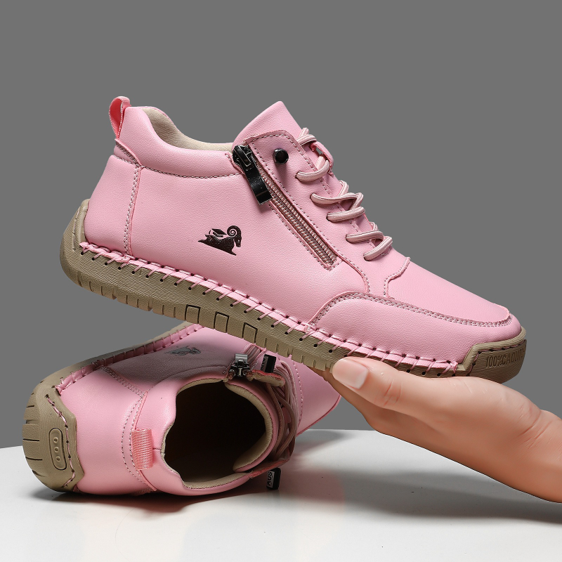 Women's Sneakers Handmade Leat – Sewing Latex recenzja i cena