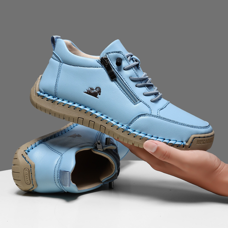 Women's Sneakers Handmade Leat – Sewing Latex recenzja i cena