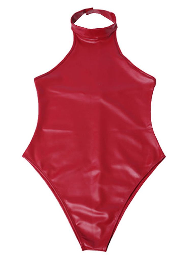 Faux Latex PU Leather Catsuit  – Sewing Latex recenzja i cena